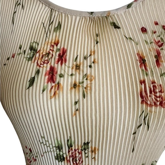 Moa USA Floral Sleeveless Midi Dress Size Small - Picture 17 of 17